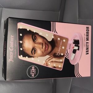 Juicy Couture Pink LED Light-Up Mirror